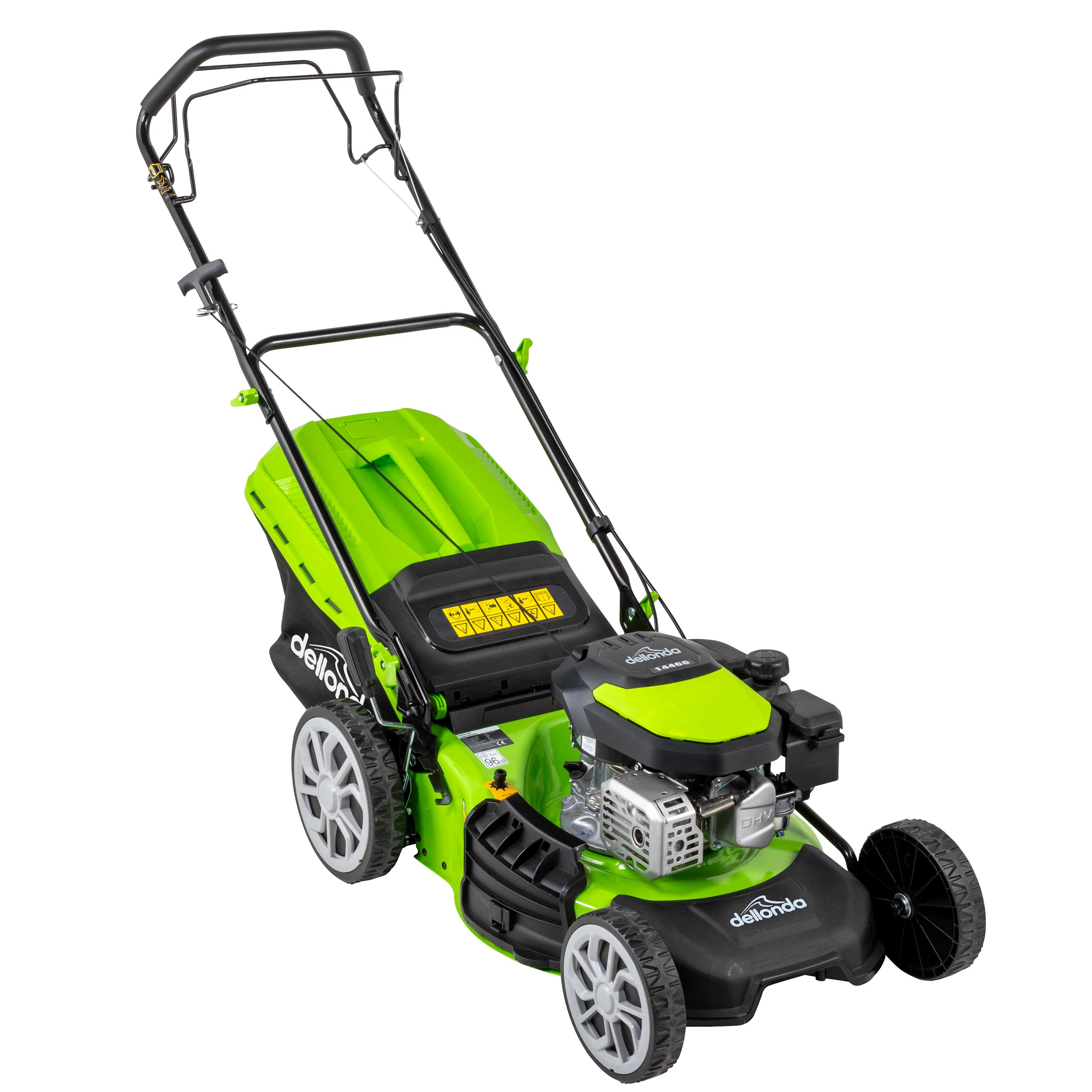 144cc 18"/46cm Self-Propelled Petrol Lawnmower, 4-Stroke - DG101