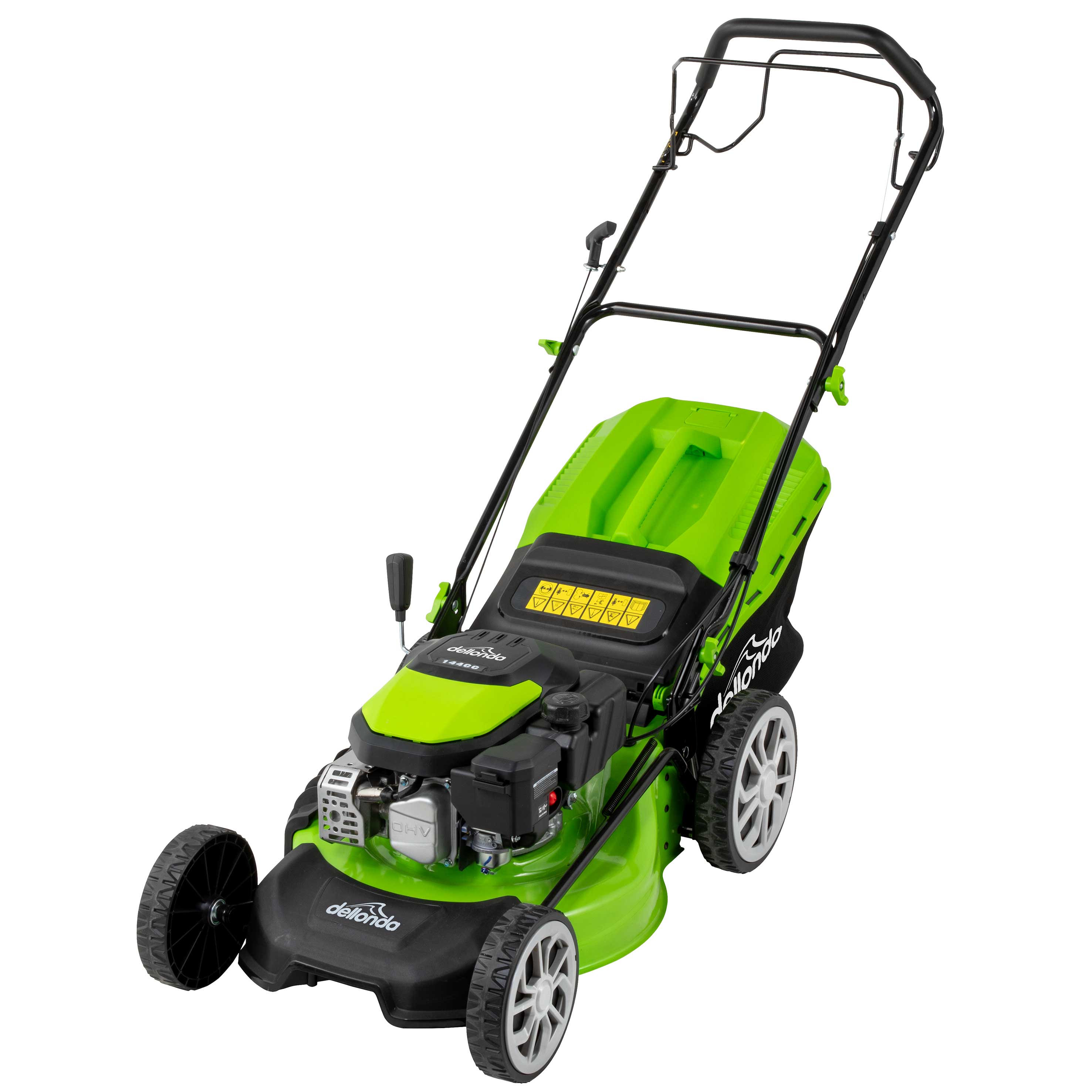 144cc 18"/46cm Self-Propelled Petrol Lawnmower, 4-Stroke - DG101