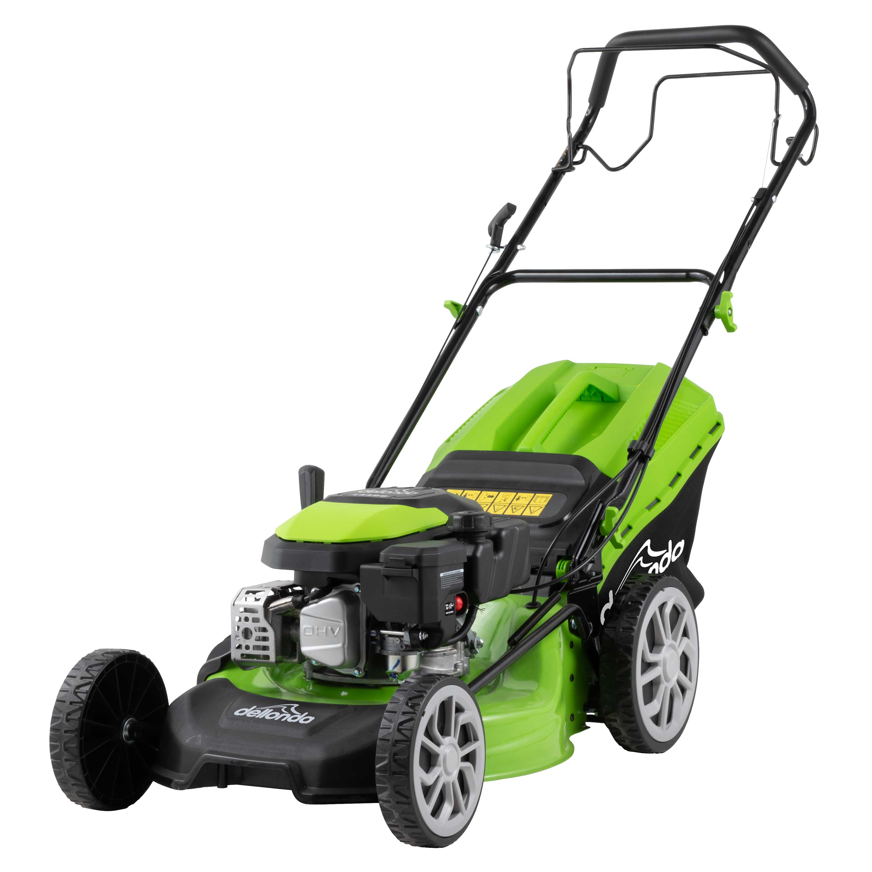 144cc 18"/46cm Self-Propelled Petrol Lawnmower, 4-Stroke - DG101