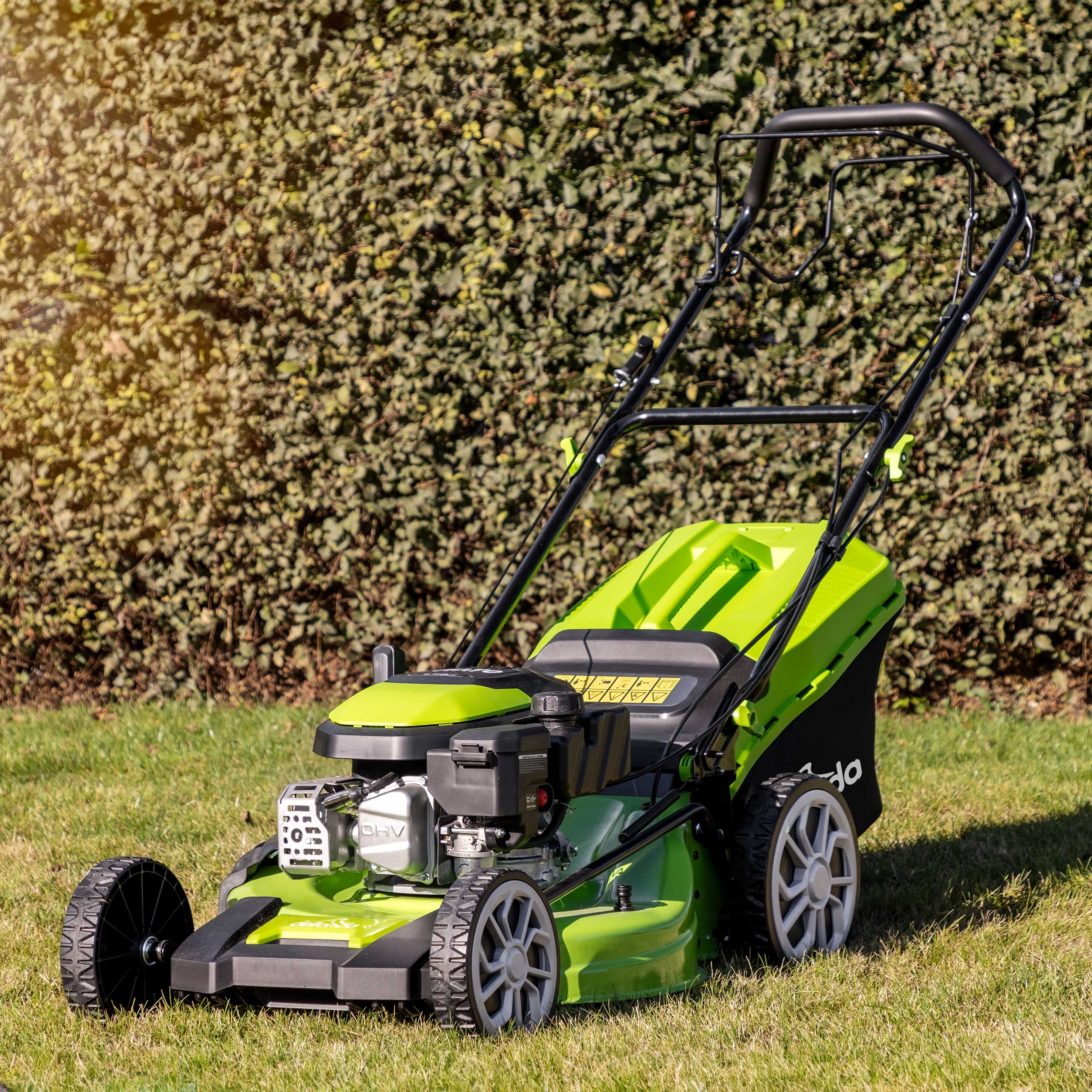 170cc 20"/51cm Self-Propelled Petrol Lawnmower, 4-Stroke - DG102