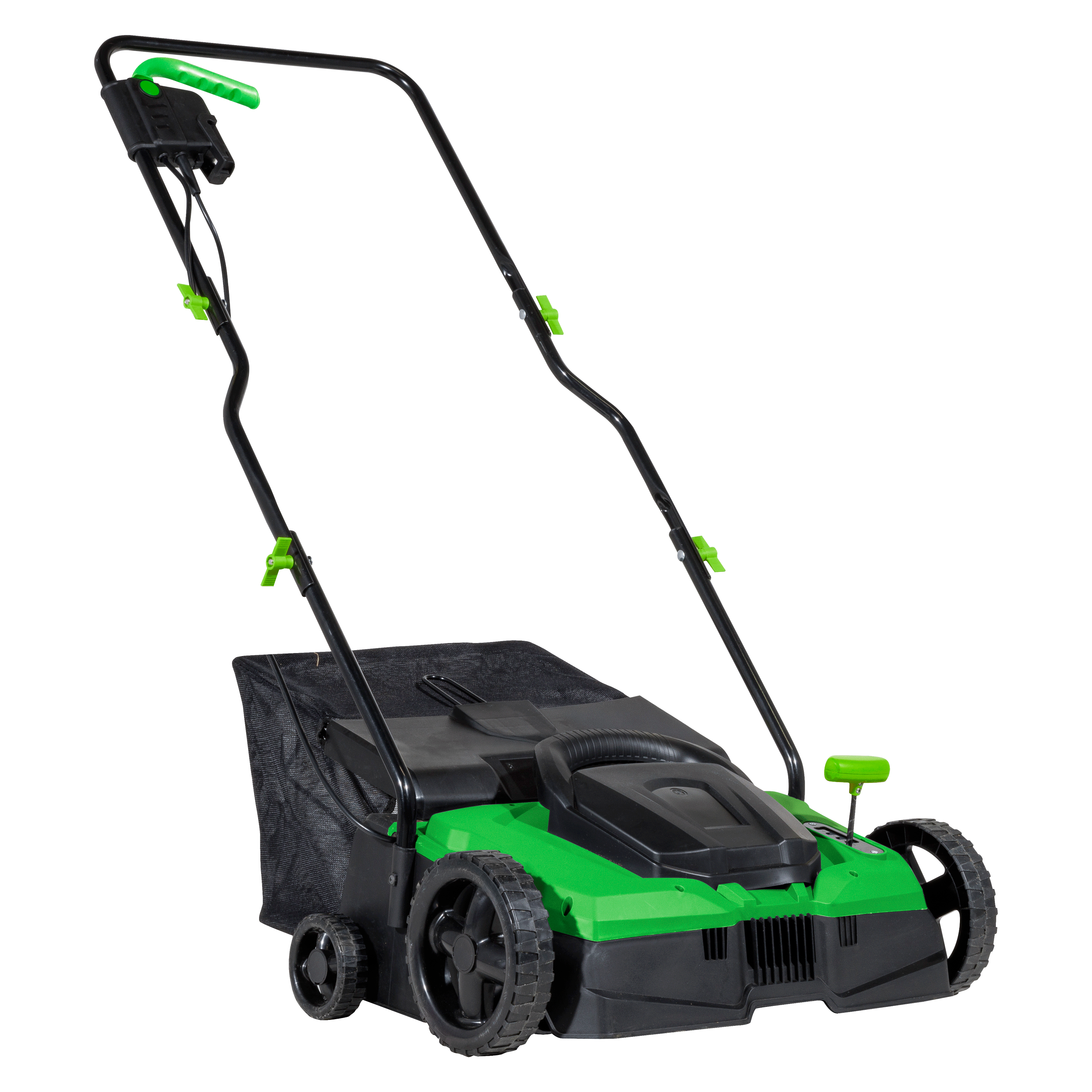 1500W Electric 2-in-1 Scarifier, 5-Heights, 36cm Cutting Width, 10m Cable - DG216