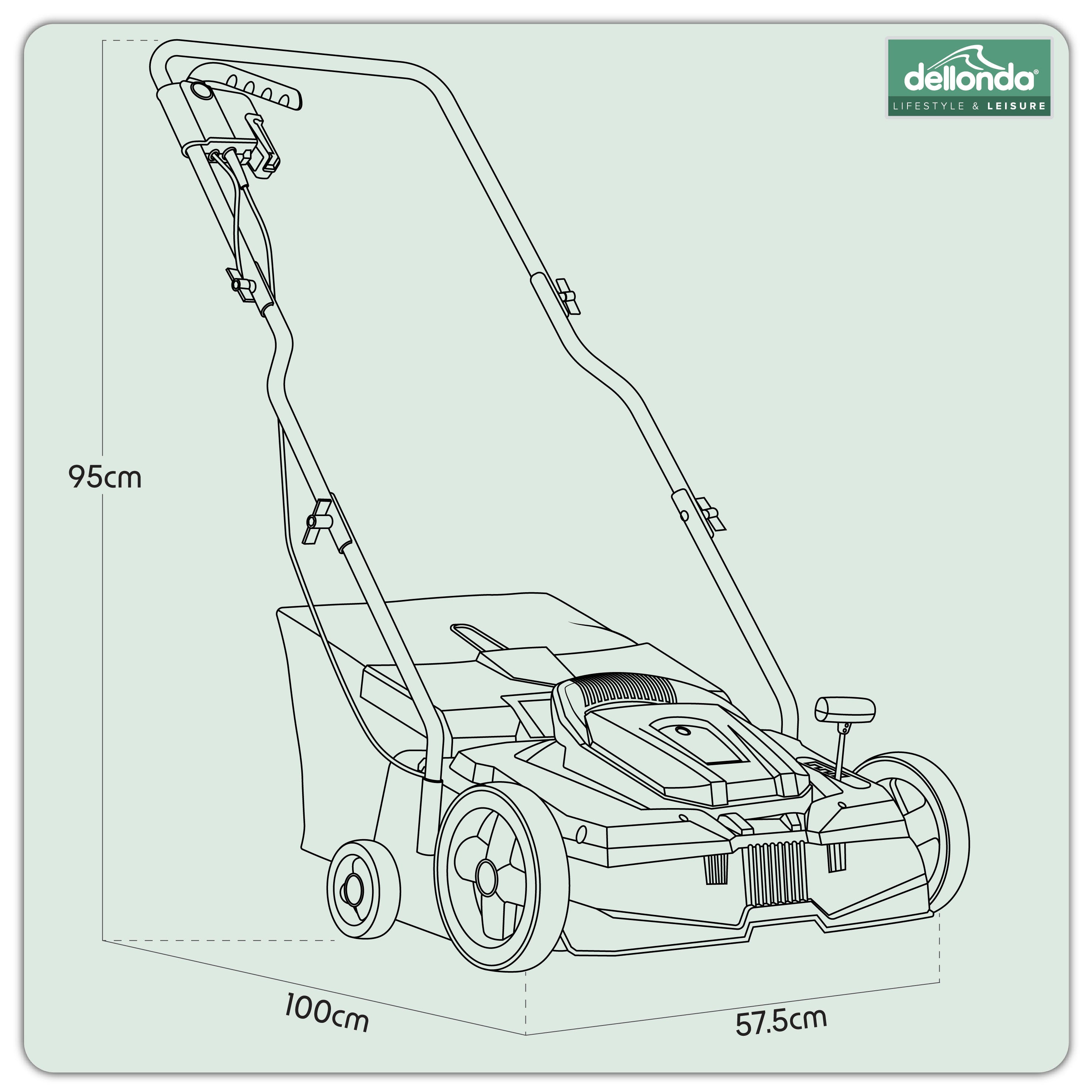 1500W Electric 2-in-1 Scarifier, 5-Heights, 36cm Cutting Width, 10m Cable - DG216