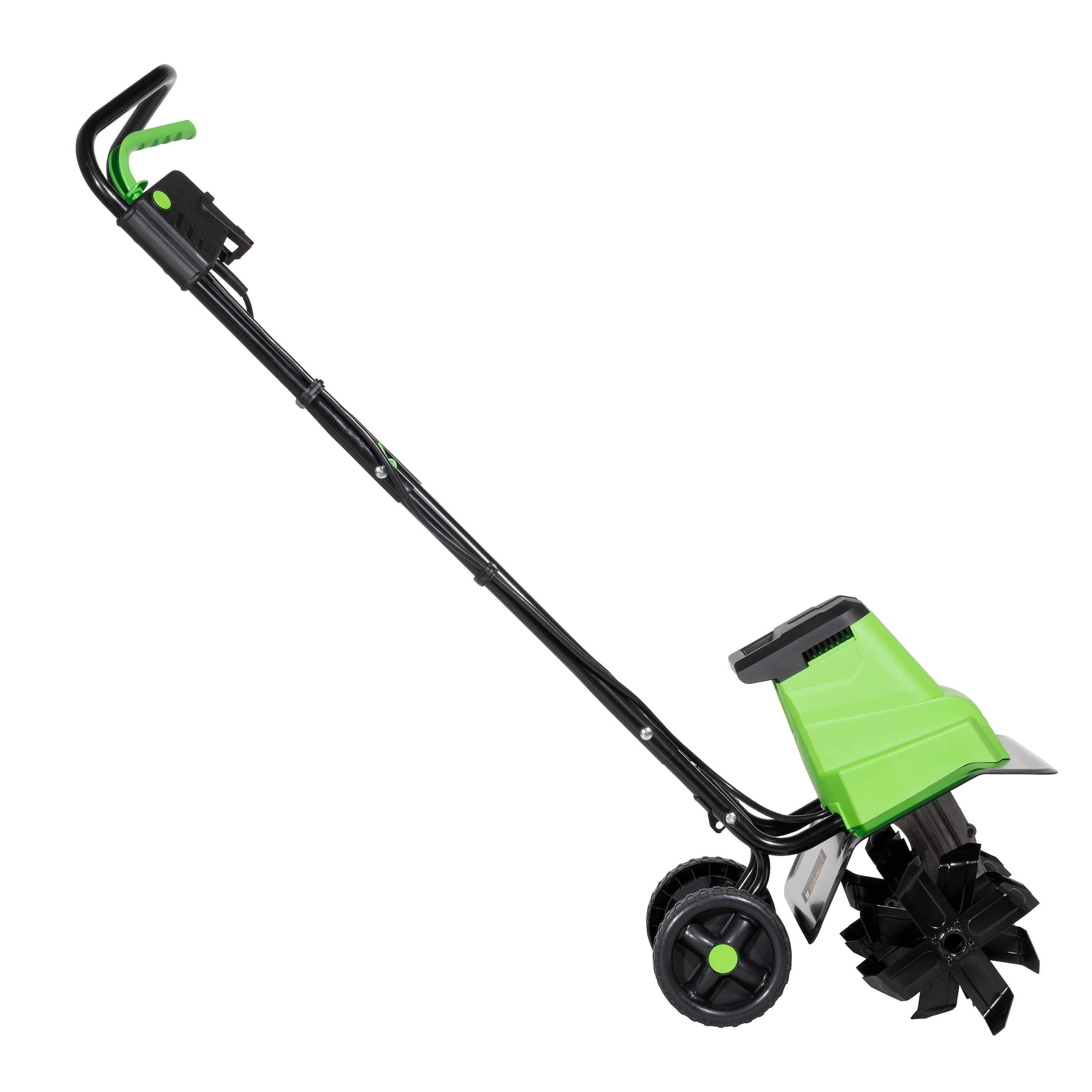 1500W Electric Tiller/Cultivator, 40cm Working Width, 6 Blades, 10m Cable - DG217