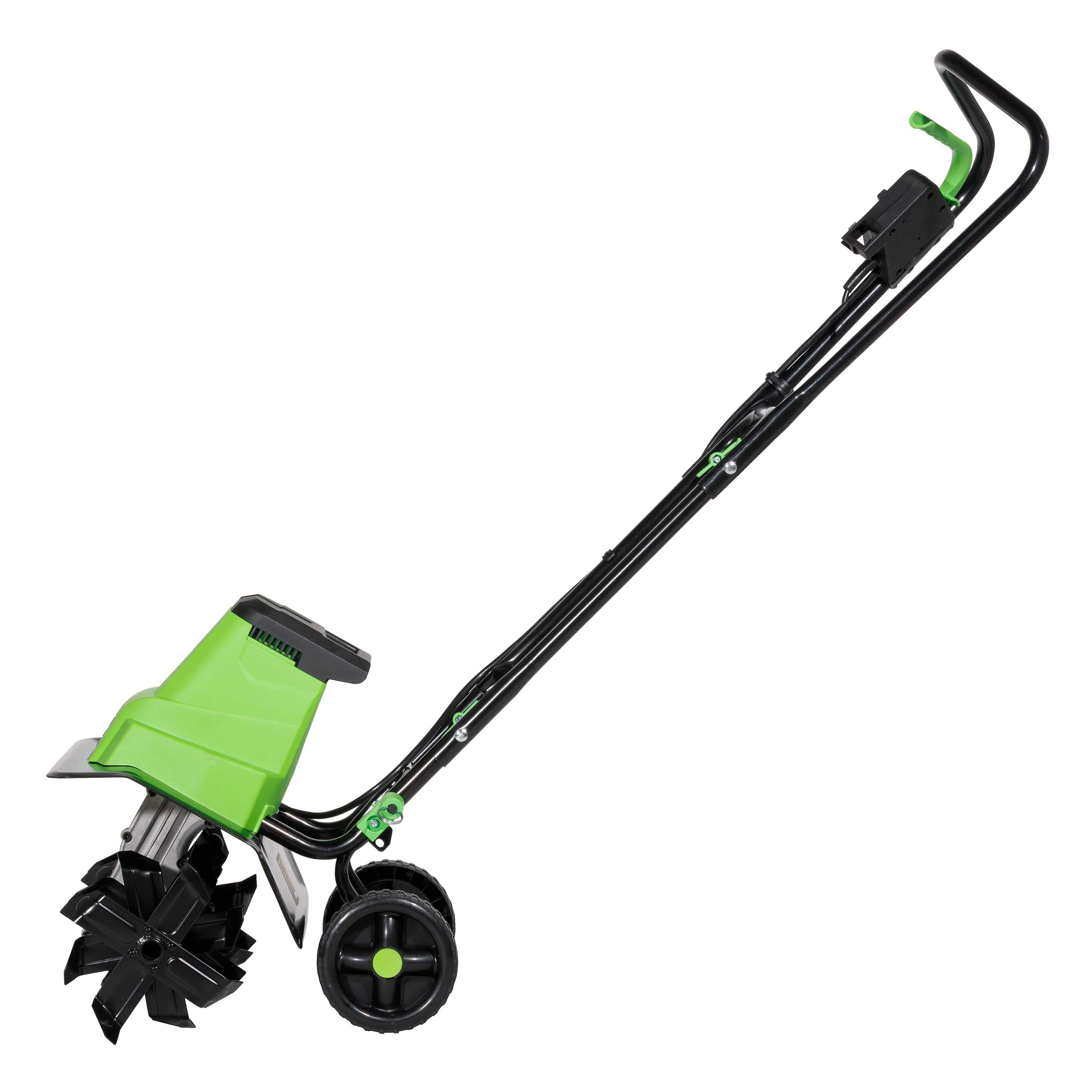 1500W Electric Tiller/Cultivator, 40cm Working Width, 6 Blades, 10m Cable - DG217