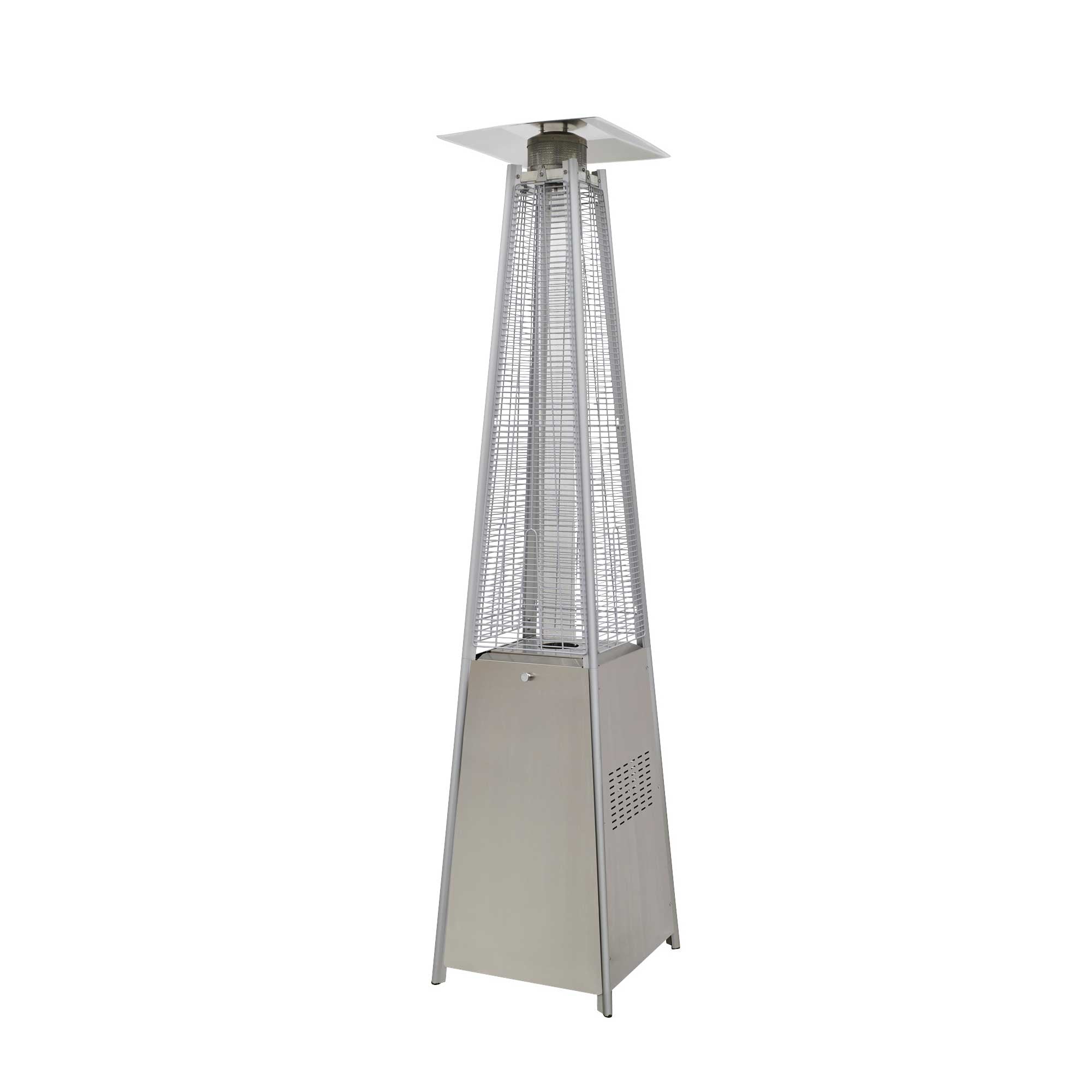 Pyramid Gas Patio Heater 13kW, Stainless Steel - DG99