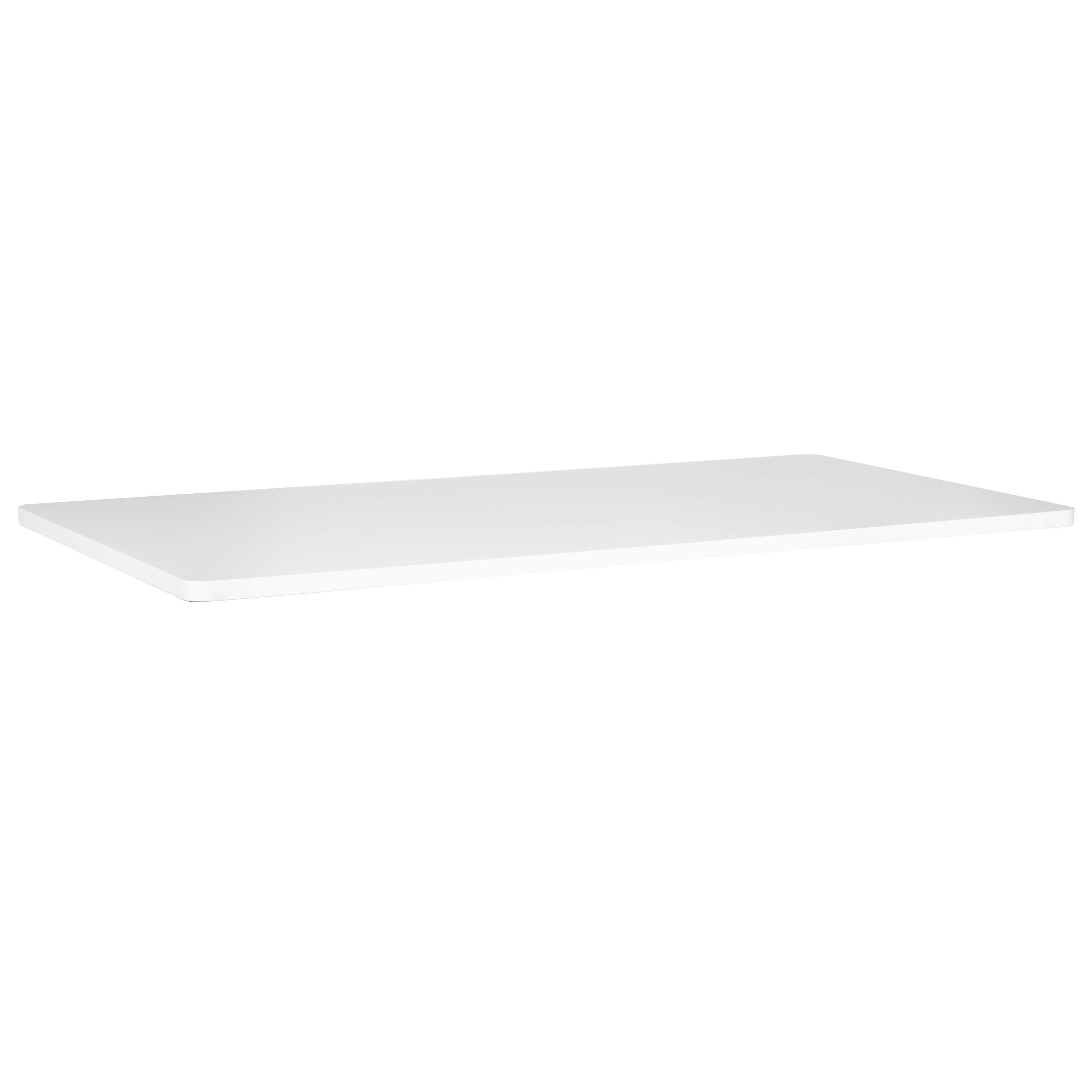 White Rectangular Desktop, 1400 x 700mm, 1" Thickness - DH19