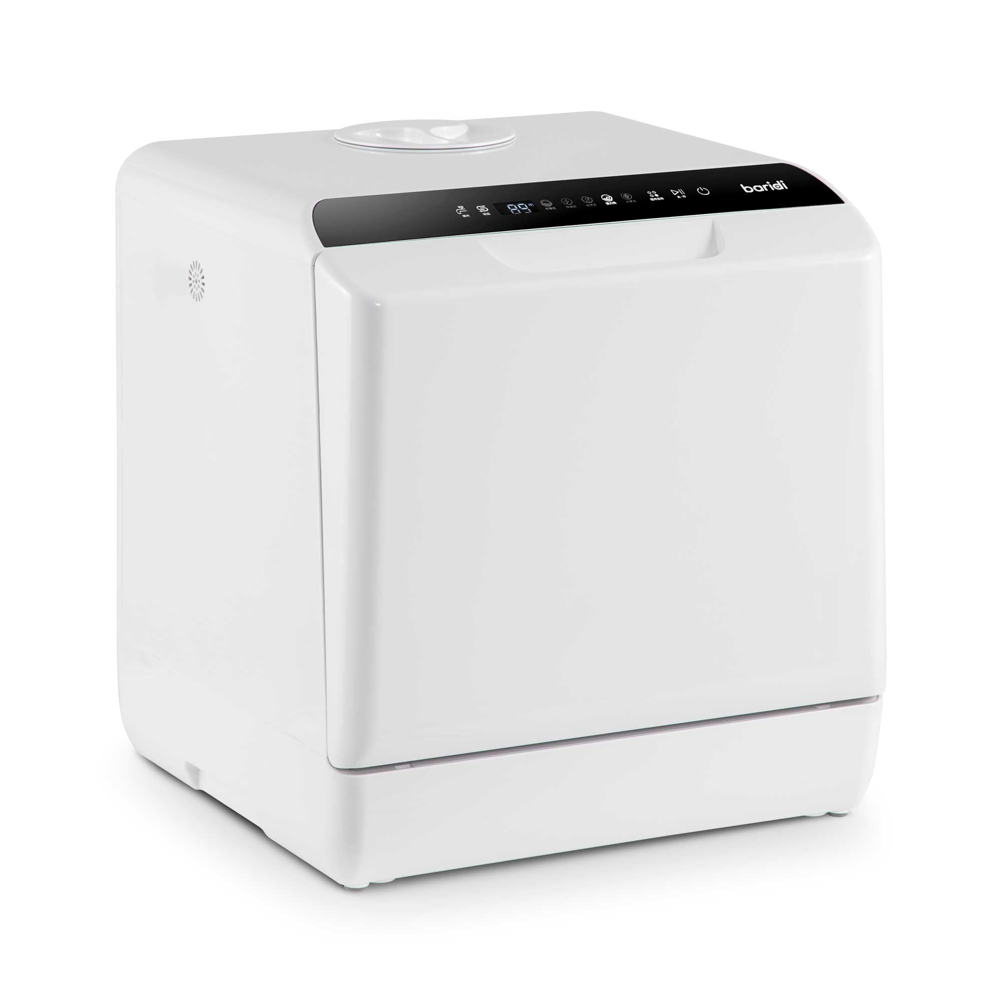 Baridi Mini Portable Tabletop 5L Dishwasher with 2-4 Place Settings, 5 Wash Functions - DH224A