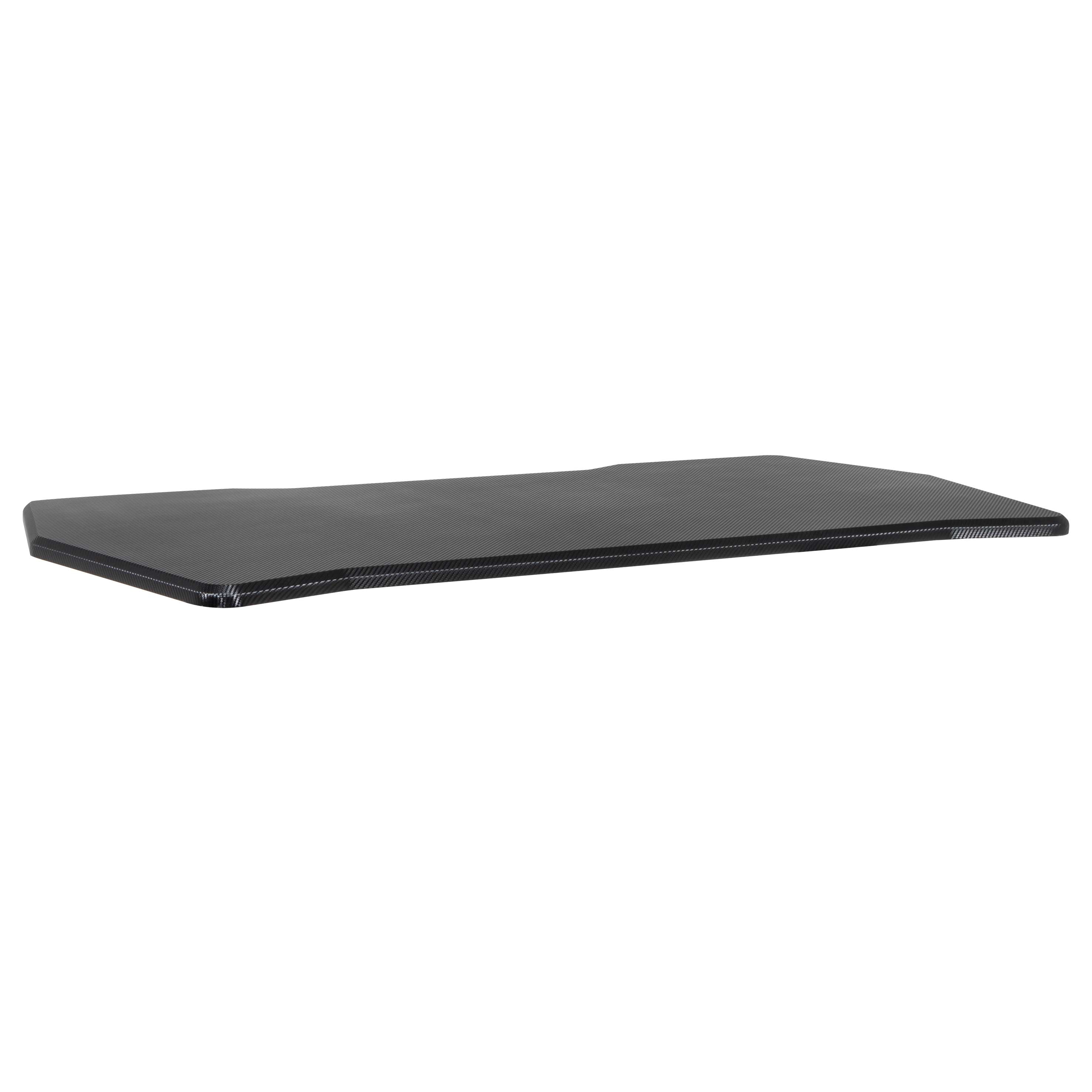 Carbon Rectangular Desktop 1400 x 700mm, 1" Thickness - DH22