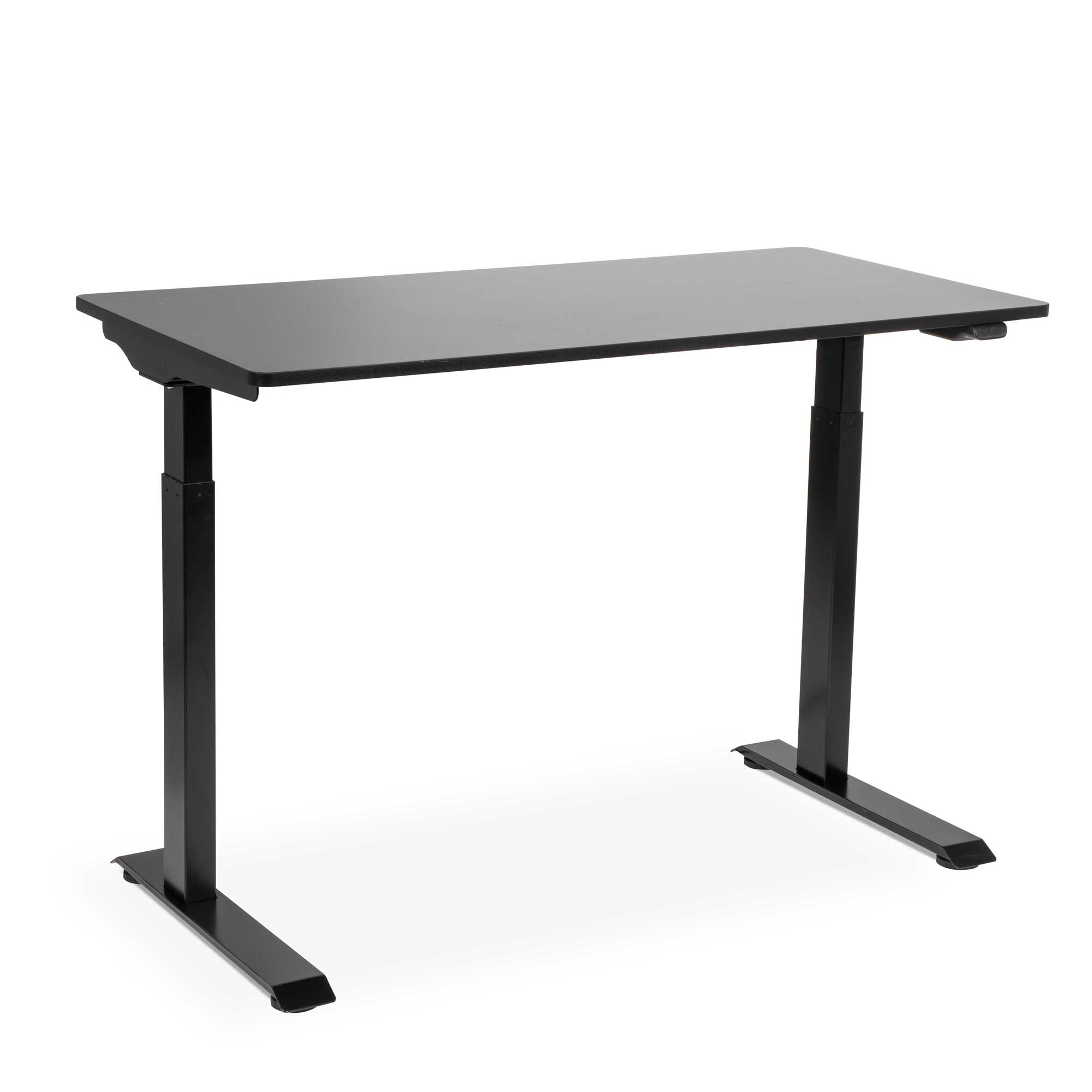 Height Adjustable Sit & Stand Desk, Electric Standing, Black, 1200 x 600mm - DH55