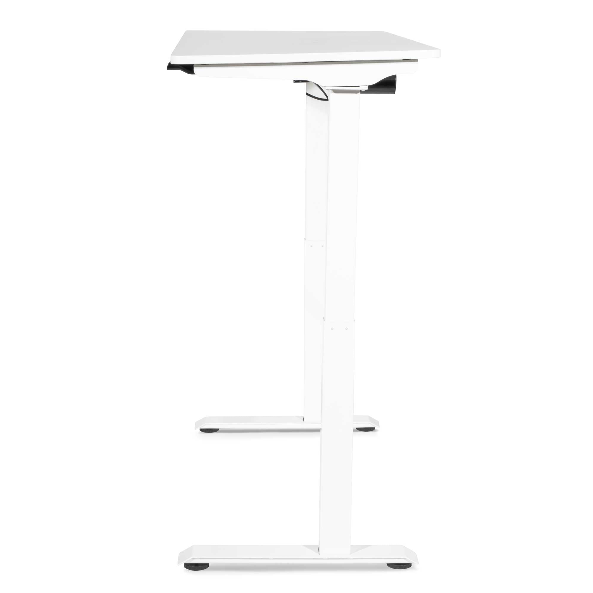 Height Adjustable Sit & Stand Desk, Electric Standing, White, 1200 x 600mm - DH56