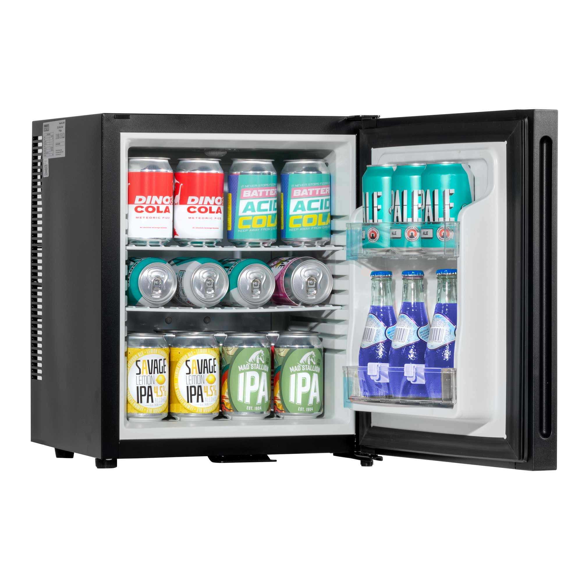 Ultra-Quiet Mini Drinks Fridge 25L Capacity