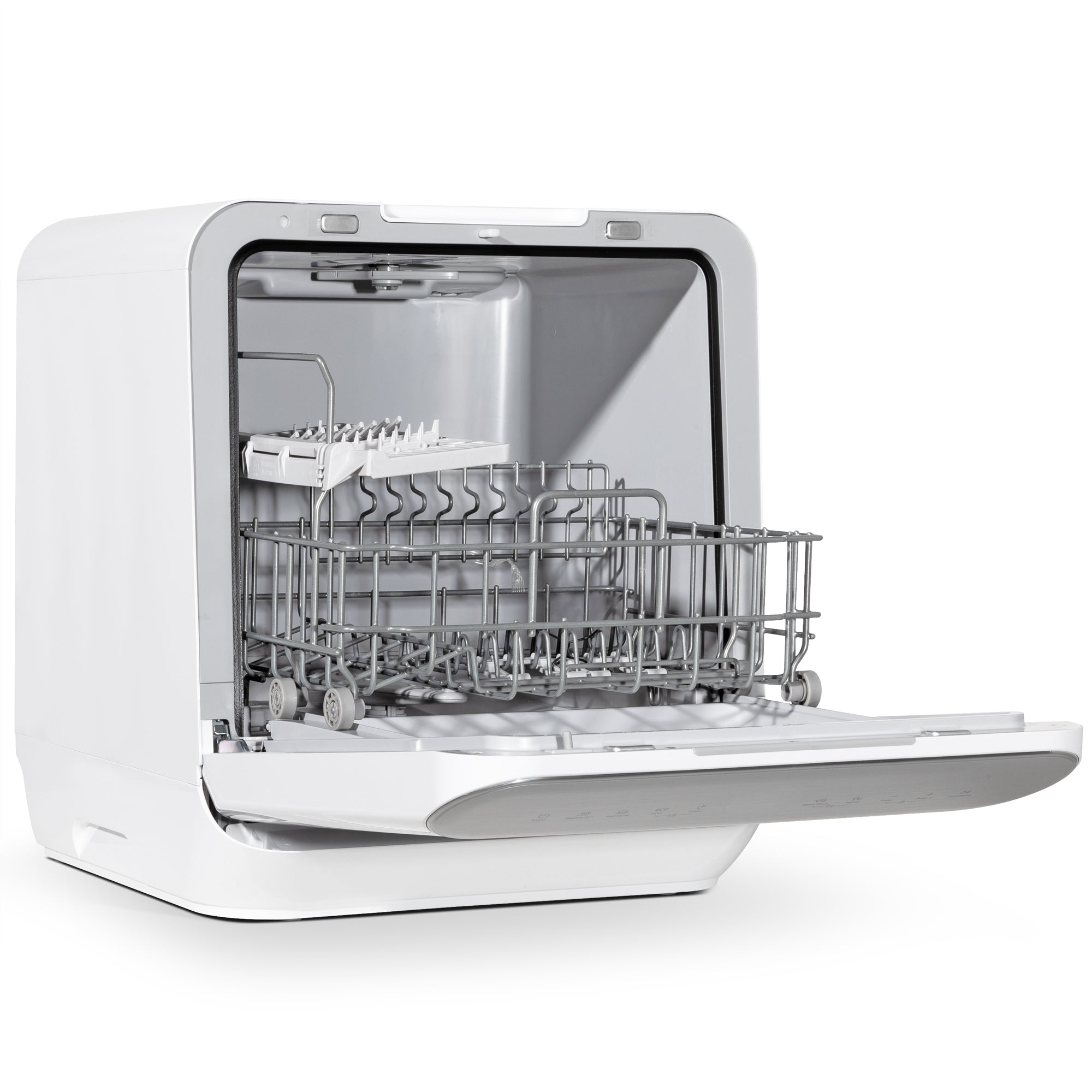 Baridi Mini Portable Tabletop 6L Dishwasher with 3 Place Settings, 7 Wash Functions - DH72