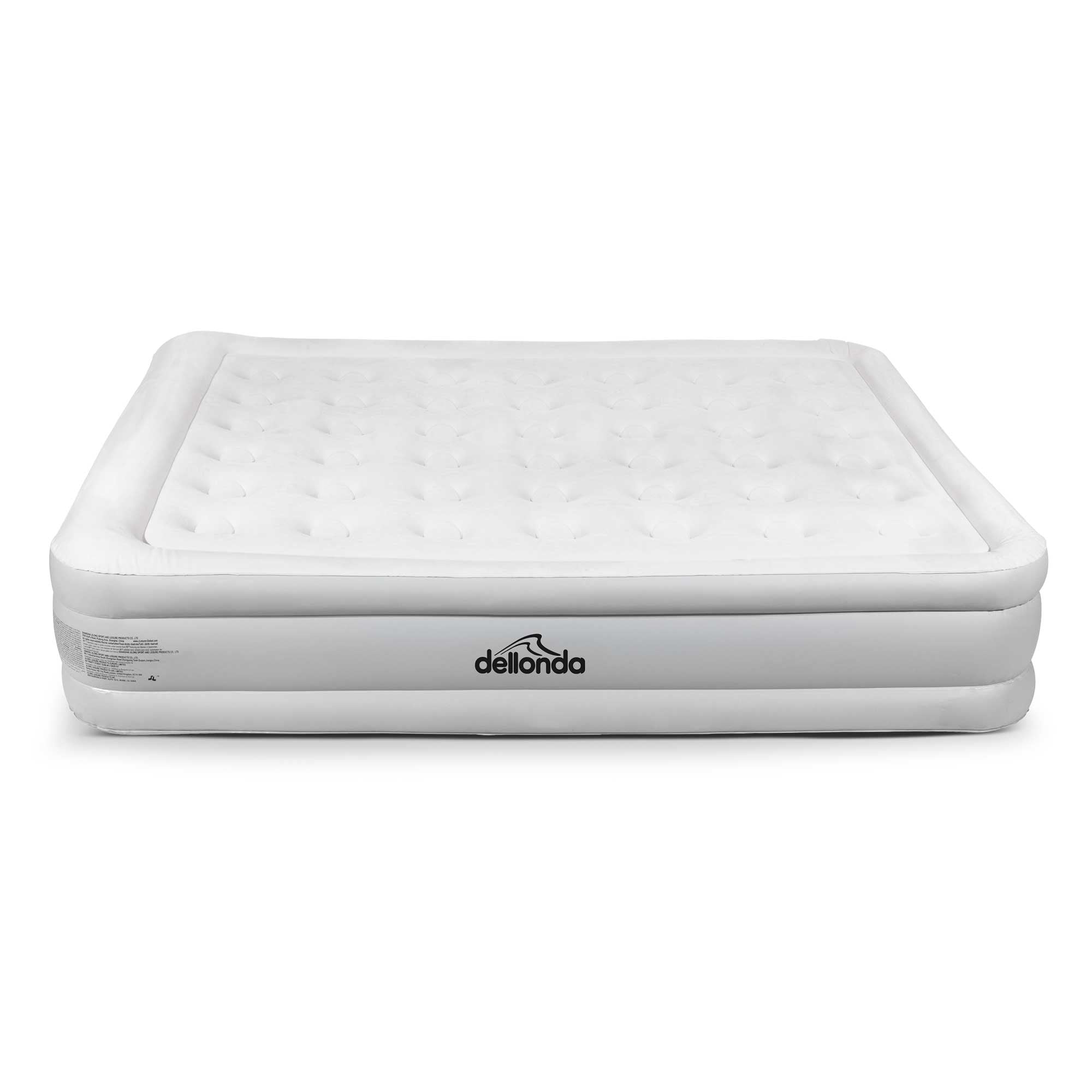 Queen Size High-Raised Air Bed with Removable Electric Pump & Carry Bag - DL145