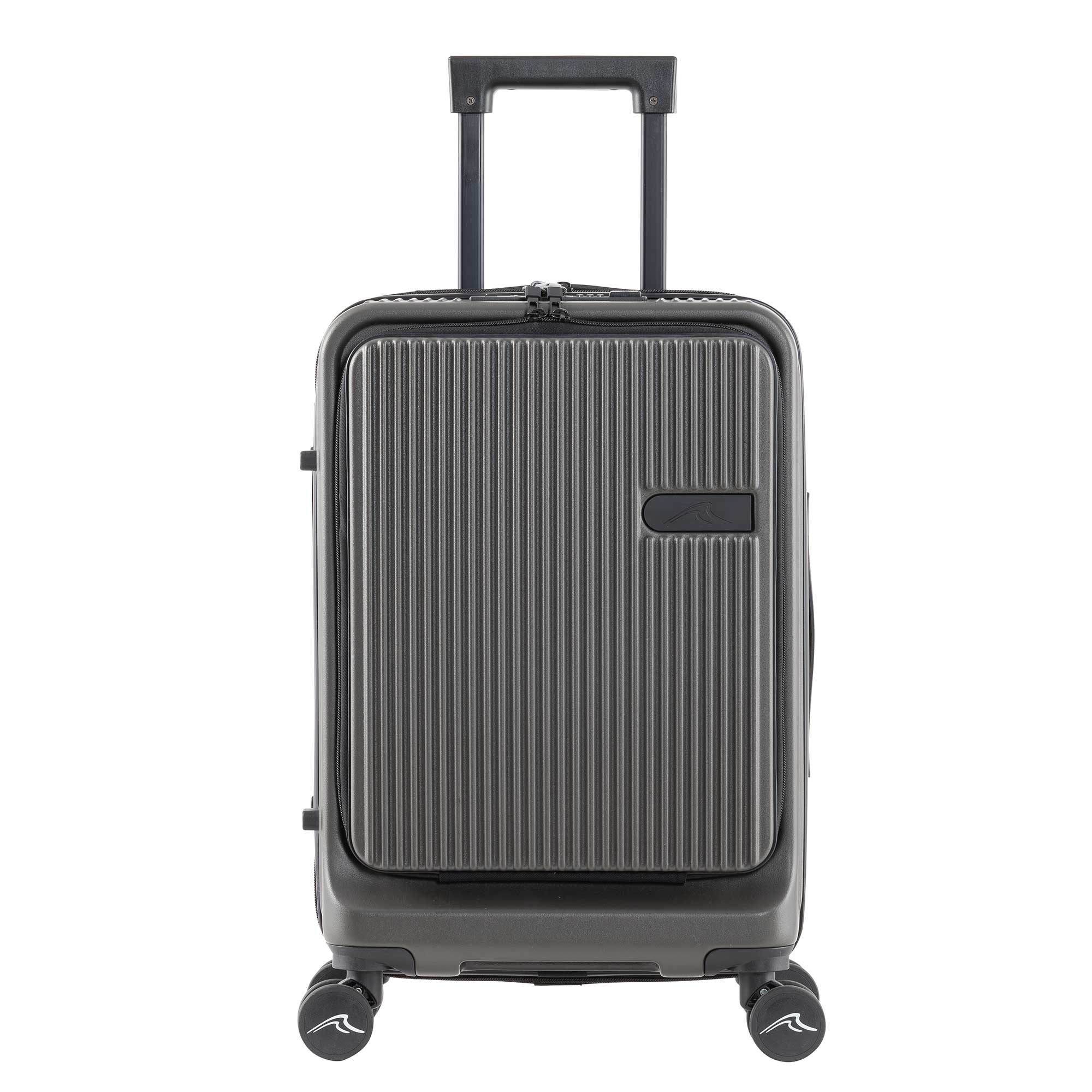 Dellonda 20" Cabin Size Luggage with Laptop Compartments, Dual TSA Lock, USB & 4 360° Wheels - DL157