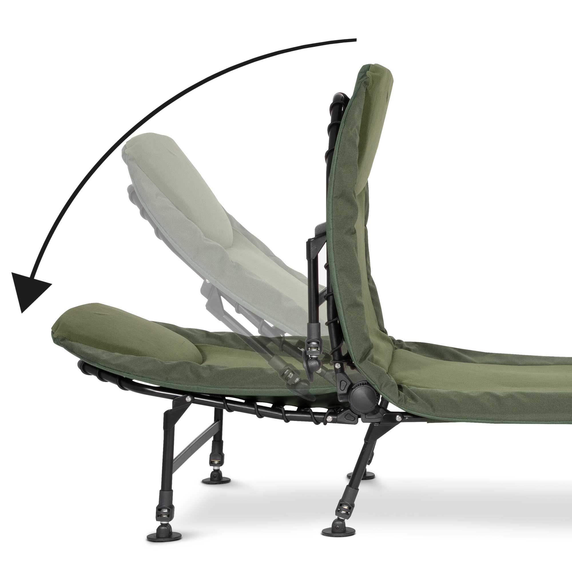 2-Man Fishing Bivvy, Lightweight, Waterproof & UV Protection with Camping Chair & Adjustable Bedchair- DL143