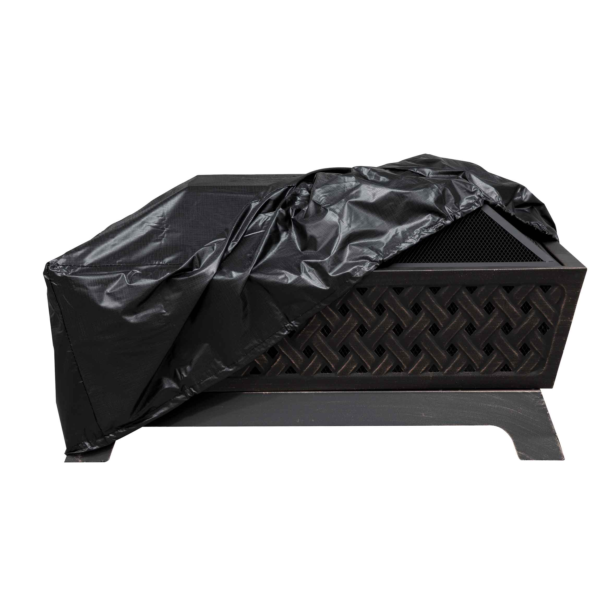 Fire Pit, PVC Cover, Water Resistant, Heavy Duty with Drawstrings for DG44 - DG120 - Dellonda