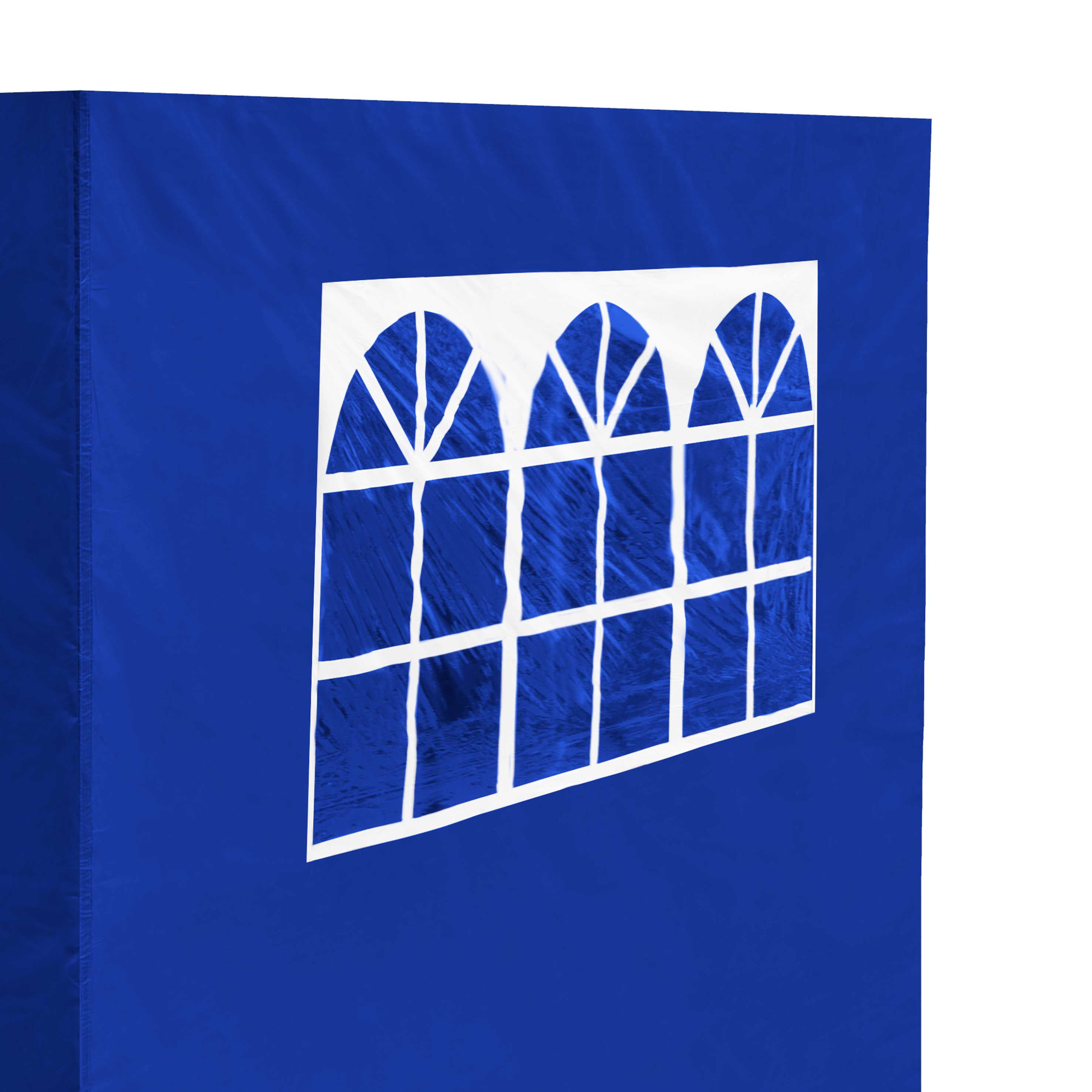 Premium Gazebo/Marquee Side Walls/Doors/Windows, Fits 3 x 3m Models - Blue - DG147