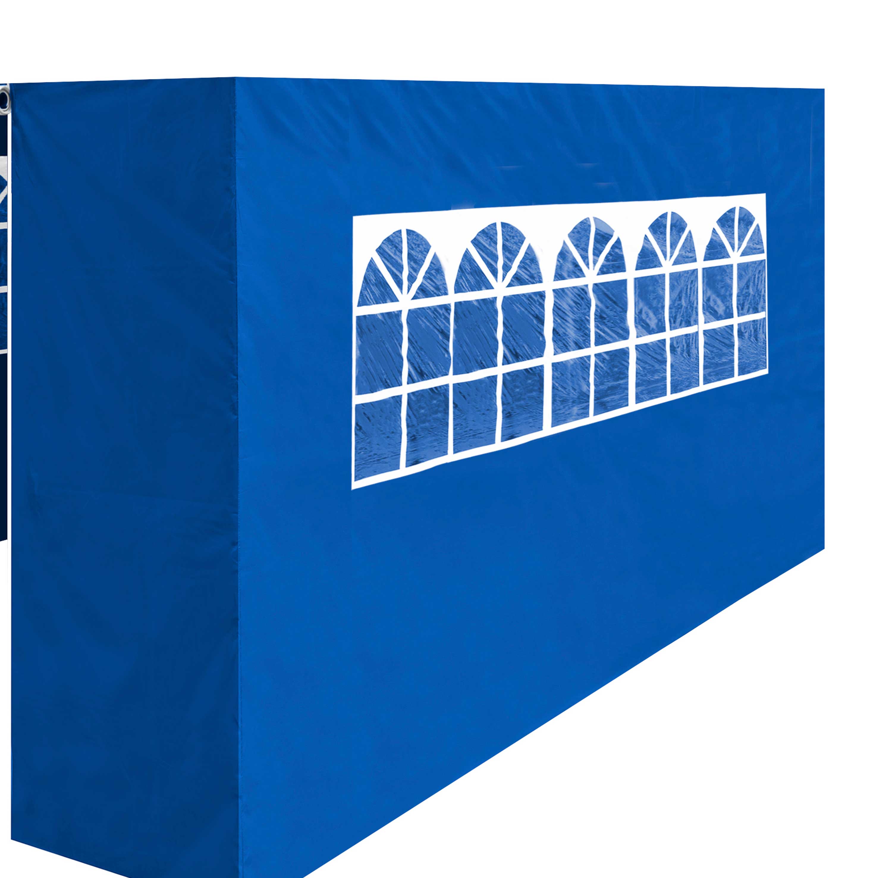 Premium Gazebo/Marquee Side Walls/Doors/Windows, Fits 3 x 4.5m Models - Blue - DG151