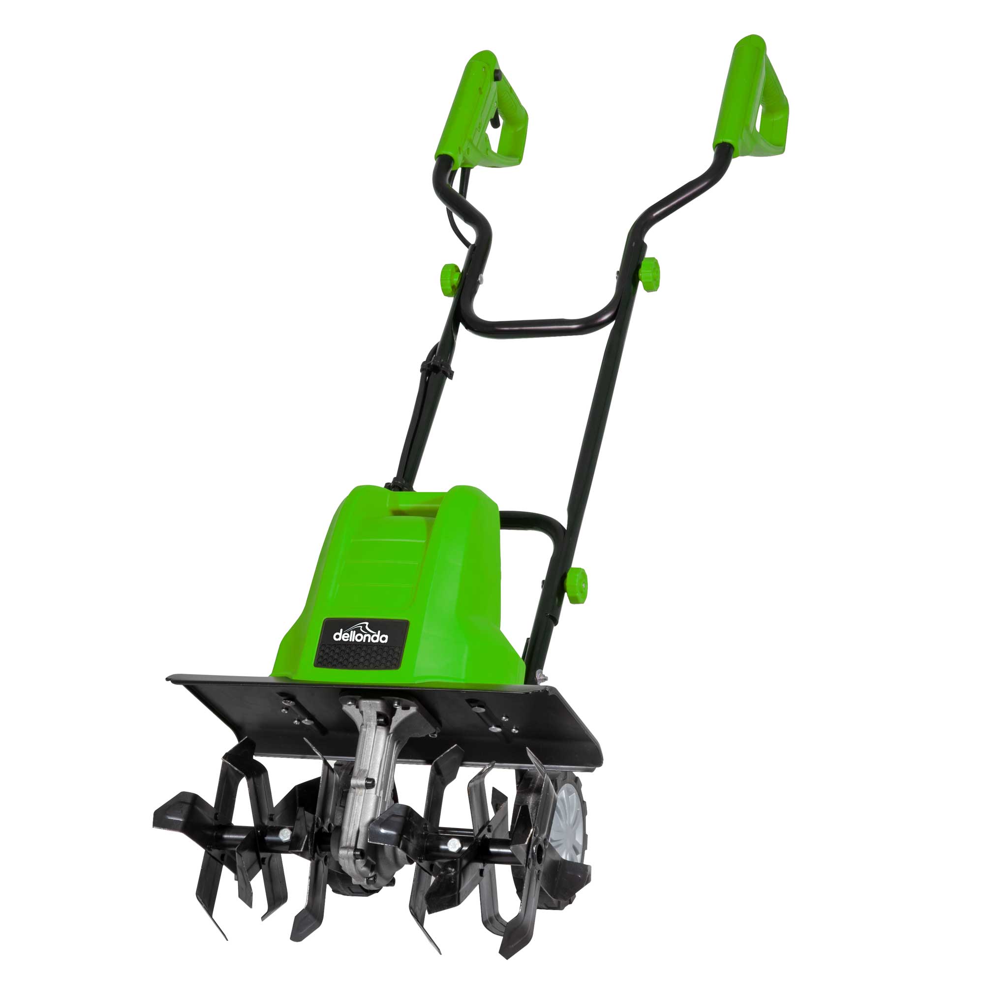 1500W Electric Tiller/Cultivator, 40cm Working Width, 6 Blades, 10m Power Cable - DG217 - Dellonda