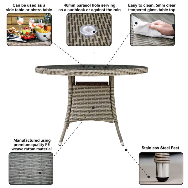 Better homes and gardens colebrook deals outdoor glass top side table