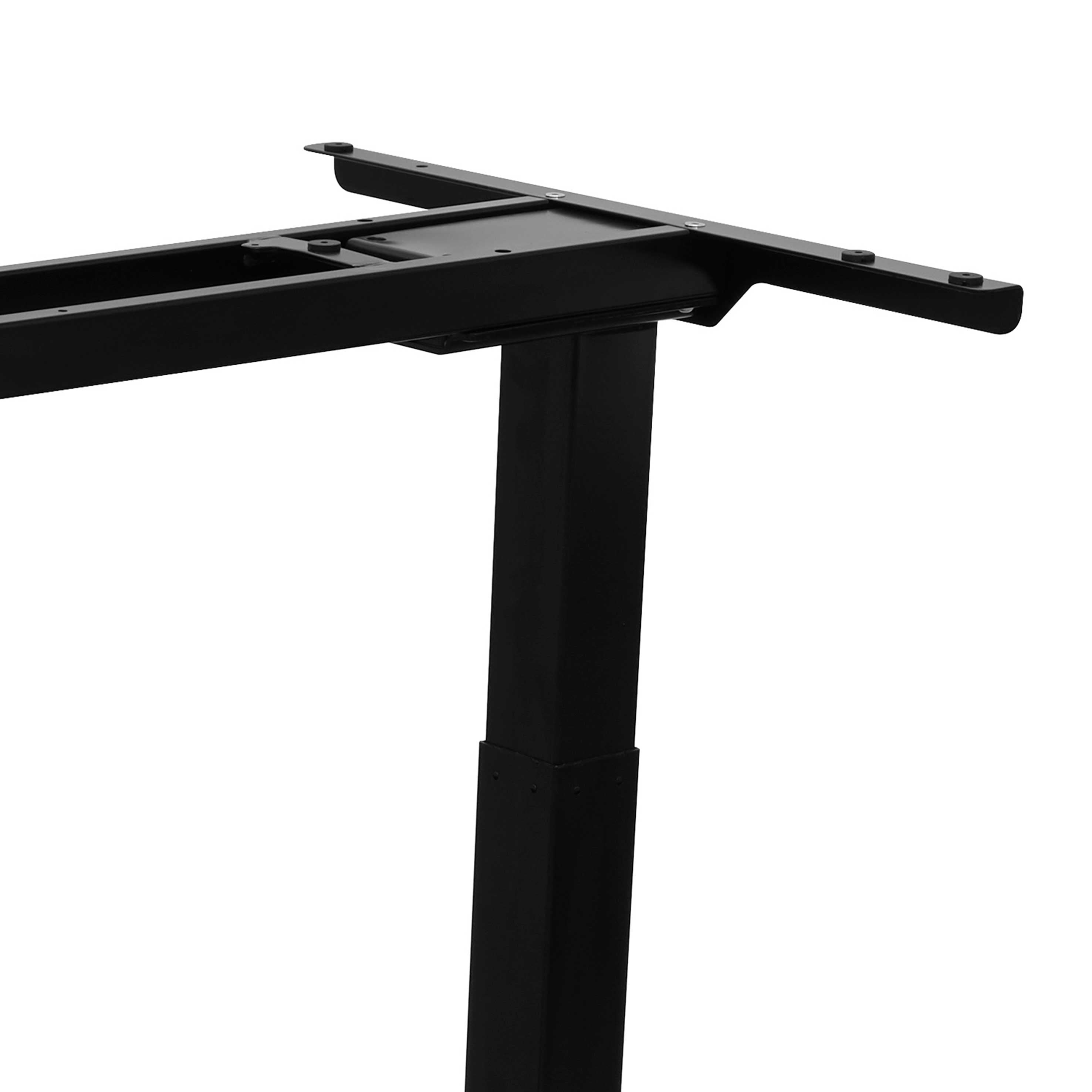 Dual Motor Adjustable Desk Frame with Digital Controls, 100kg Capacity, Black - DH16