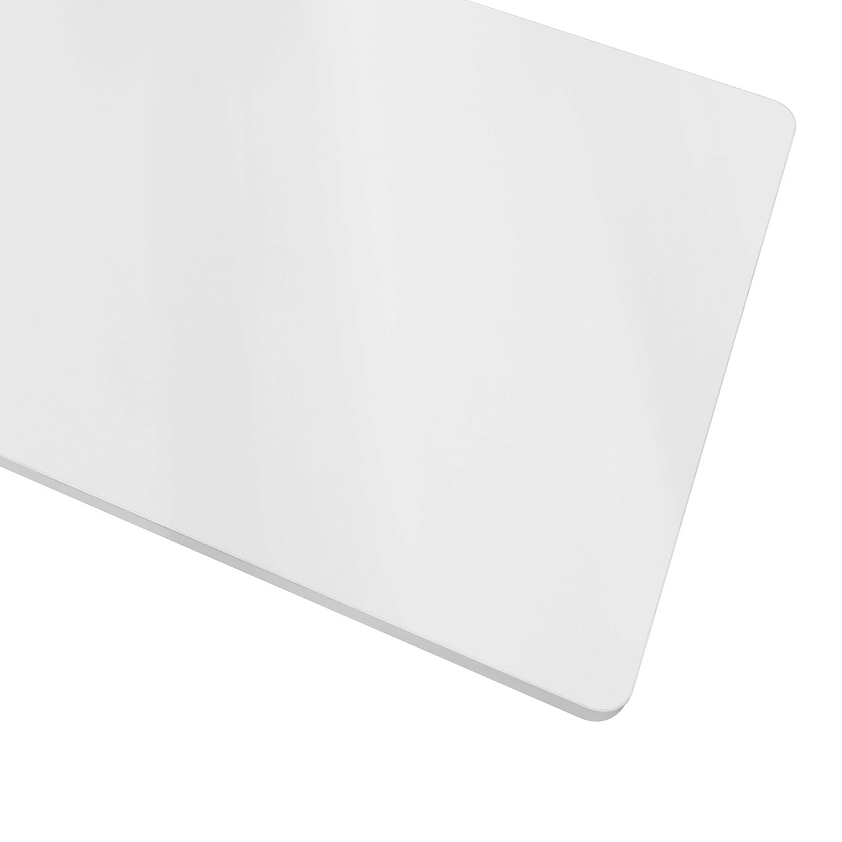 White Rectangular Desktop, 1400 x 700mm, 1" Thickness - DH19