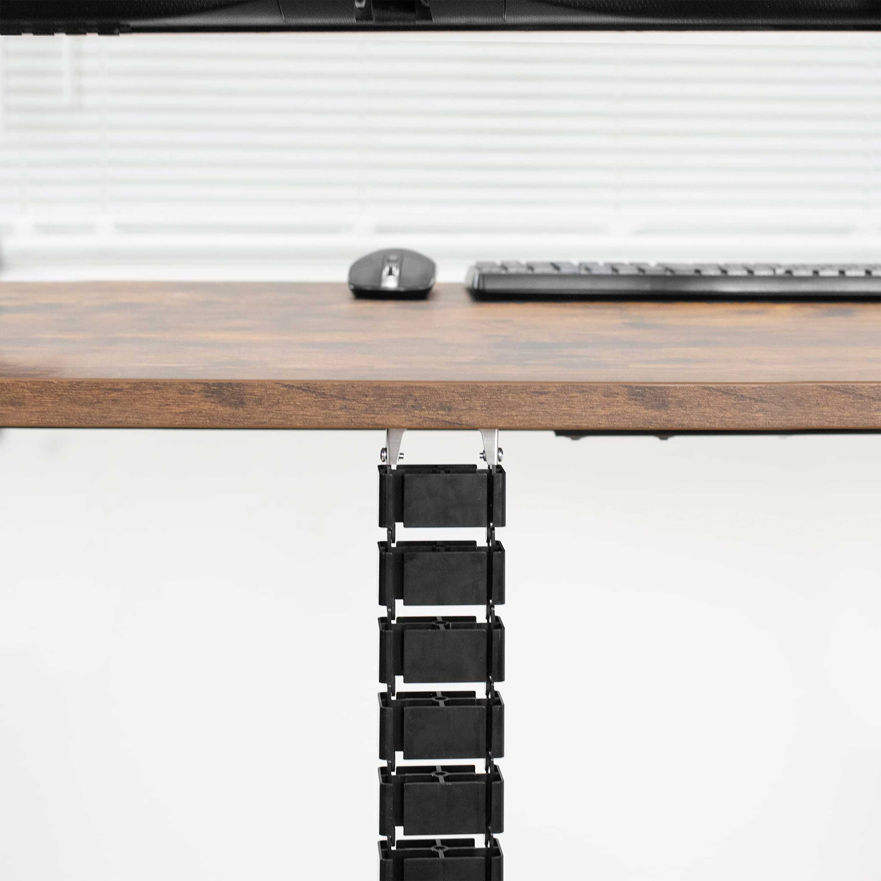 Flexible Cable Management System for Standing Desks - DH23