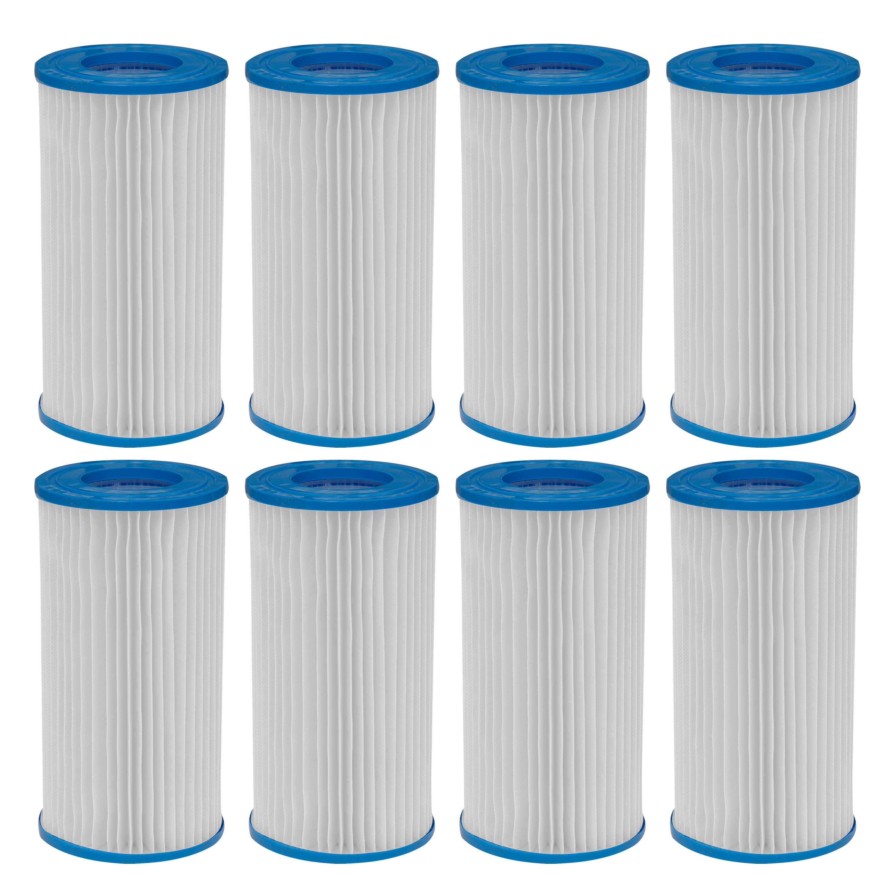 Swimming Pool Filter Cartridge, use for DL22, Pack of 8 - DL119 - Dellonda