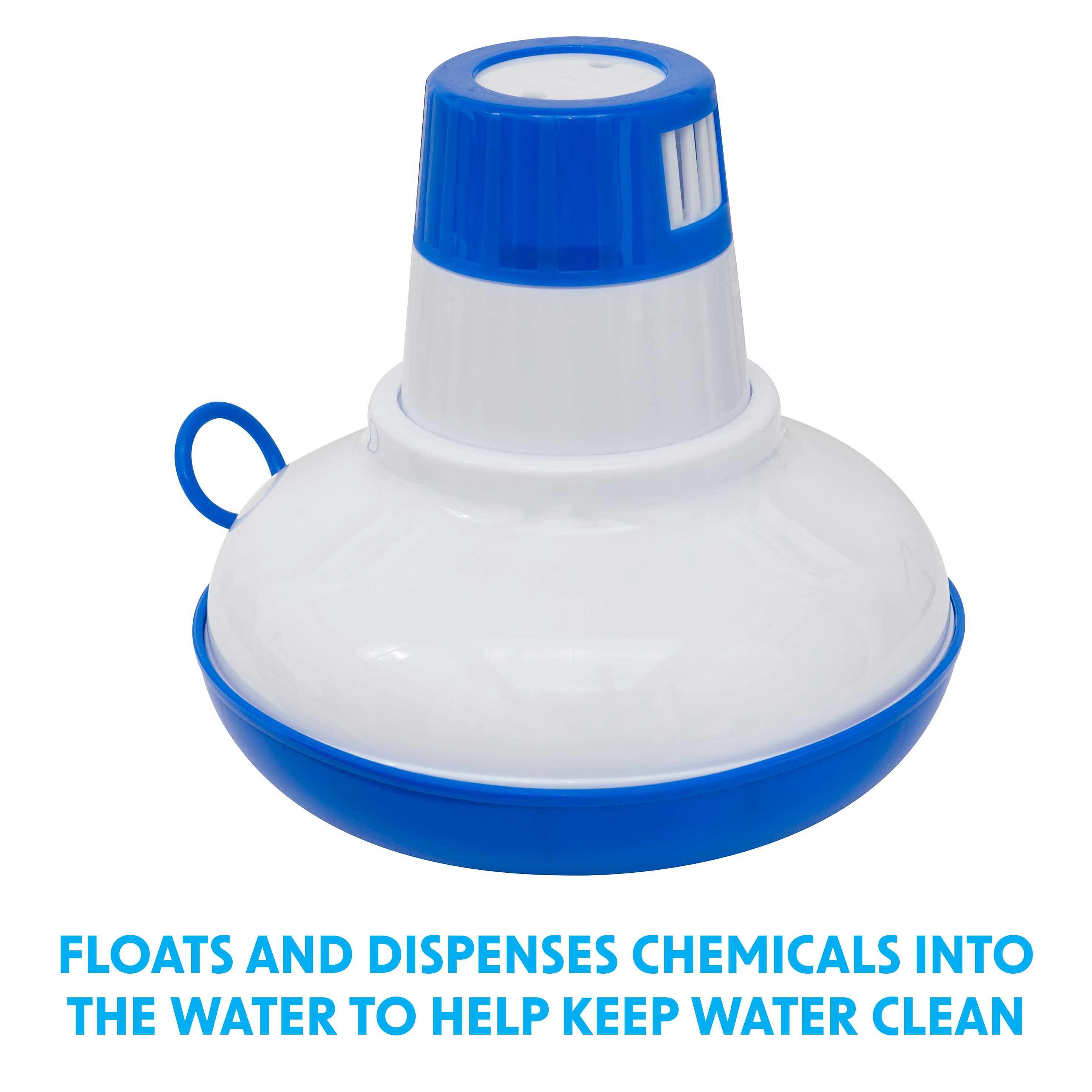 Dellonda Universal Floating Pool Hot Tub Spa Chlorine/Chemical Dispenser/Floater Cleaner - DL28