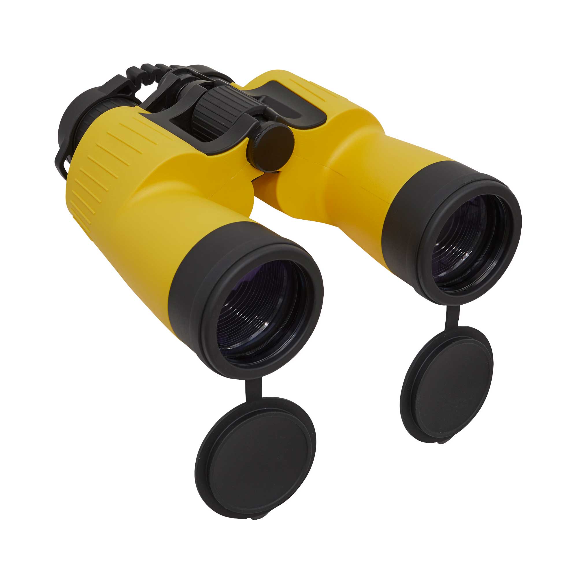 7x50mm Porro Prism BAK4 Binoculars, Waterproof & Fogproof with Case and Lens Caps - DL4 - Dellonda