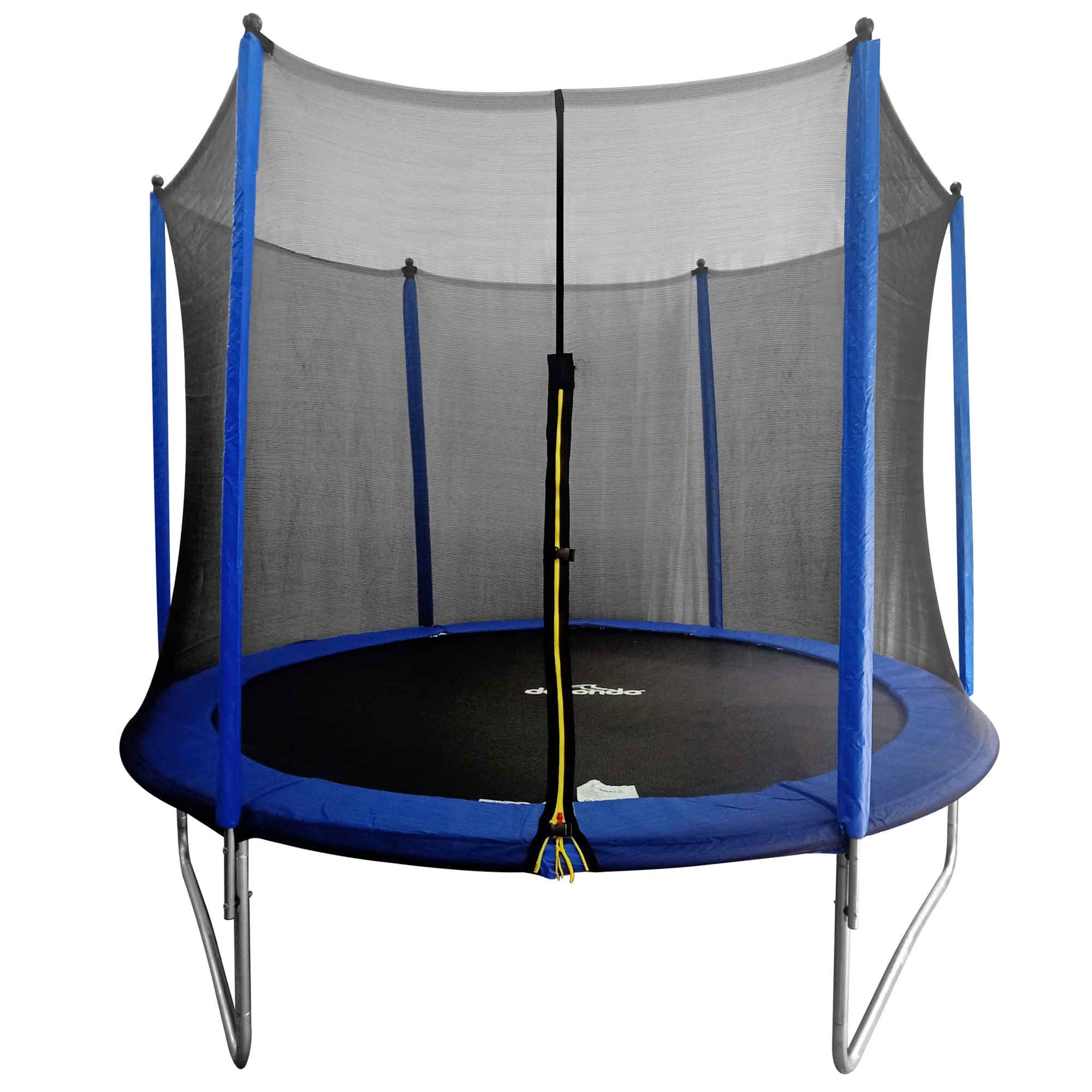 10ft Heavy-Duty Outdoor Trampoline For Kids with Safety Enclosure Net - DL68 - Dellonda