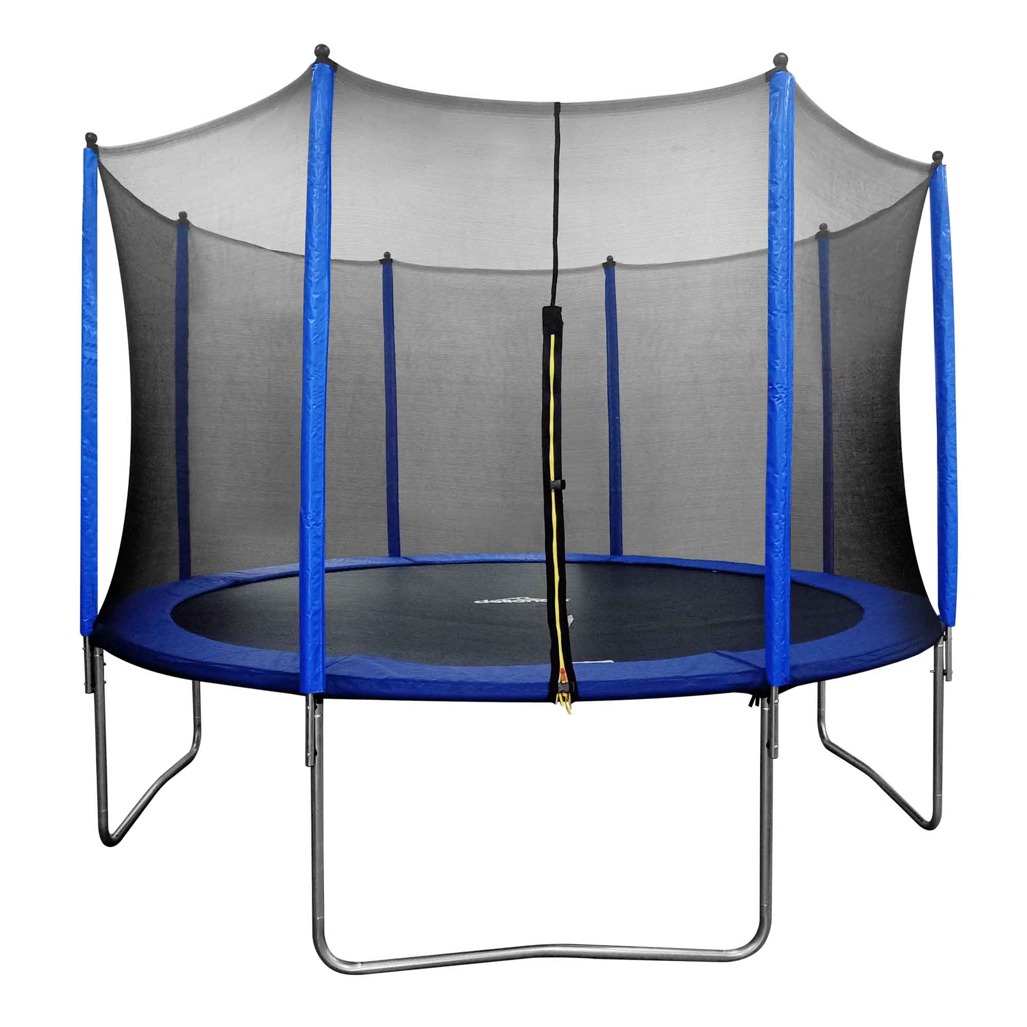 12ft Heavy-Duty Outdoor Trampoline for Kids with Safety Enclosure Net - DL69 - Dellonda