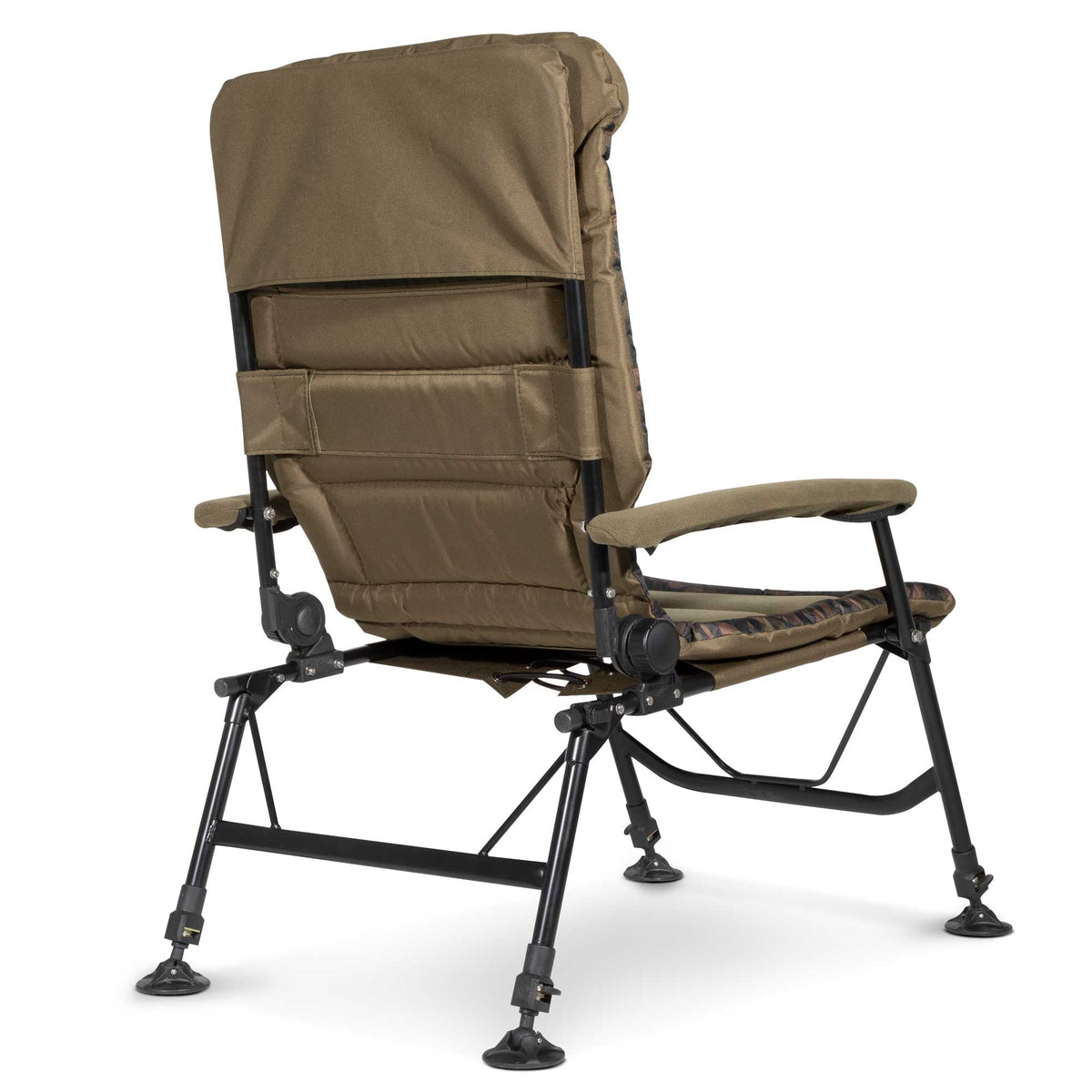 Deluxe Portable Fishing Chair, Reclining, Padded Armrests, Adjustable -  Dellonda